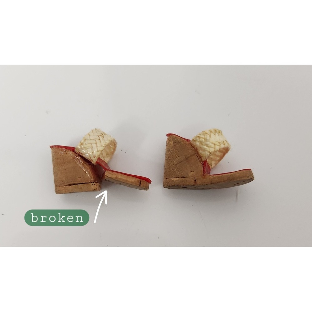 Vintage Barbie Picnic Set Outfit #967 1960s Mattel Fishing Pole Hat‎ Shoes - Picture 6 of 6